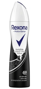 Rexona Invisible On Black + White Dezodorant damski 200 ml