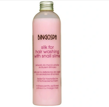 BingoSpa Jedwab do mycia włosów ze śluzem ślimaka 300ml