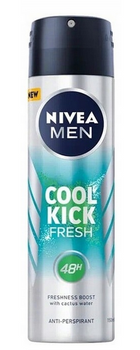 Nivea Men Cool Kick Fresh Antyperspirant w sprayu 150 ml