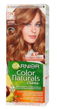 Garnier Color Naturals Creme Farba do włosów 7.34 New Naturalna Miedź 60 ml