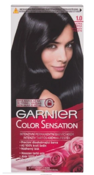 Garnier Color Sensation Farba do włosów 1.0 Głęboka Onyksowa Czerń