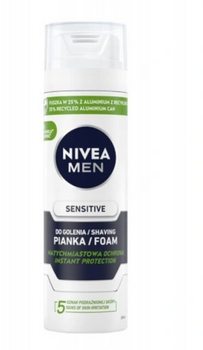 Nivea Foam Men Sensitive Pianka do golenia 200 ml