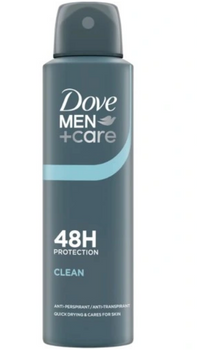 Dove Men+Care Spray Clean Comfort Antyperspirant 150 ml