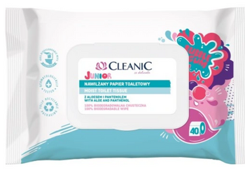 Cleanic Papier nawilżany Junior 40 szt