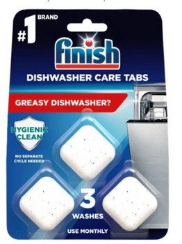 FINISH Kapsułki do czyszczenia zmywarki 3 sztuki