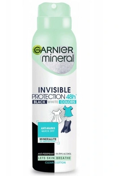 Garnier Mineral Invisible Protection 48h 150 ml Clean Cotton