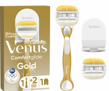 Gillette Venus System do golenia ComfortGlide Coconut 1 zestaw + 2 łopatki do napełniania