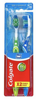 Colgate Max Fresh Soft Szczoteczka do Zębów 2 szt