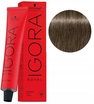 Schwarzkopf Farba Igora Royal 60ml 7-1 ŚREDNI BLOND POPIELATY