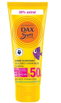 Dax Sun Krem do opalania SPF50+ dla dzieci i niemowląt 75 ml