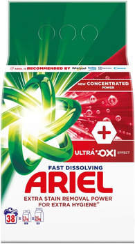 ARIEL FAST DISSOLVING ULTRA OXI EFFECT PROSZEK DO PRANIA 38 PRAŃ 2090G
