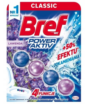 Bref Power Aktiv Lavender 50 g Zawieszka do WC