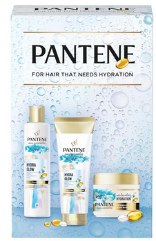 Pantene Pro-V Miracles Hydra Glow Xmass Zestaw Szampon 250 ml + Odżywka 160 + Maska 300 ml