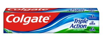 Colgate Triple Action Miętowa Pasta do zębów o potrójnym działaniu 75 ml