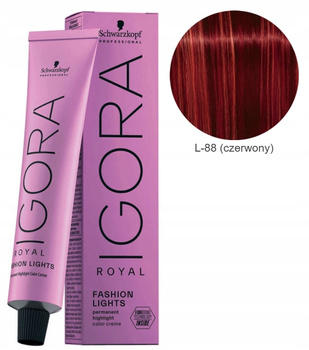 Schwarzkopf Farba Igora Royal Fashion Lights Farba Nr. L-88 60ml