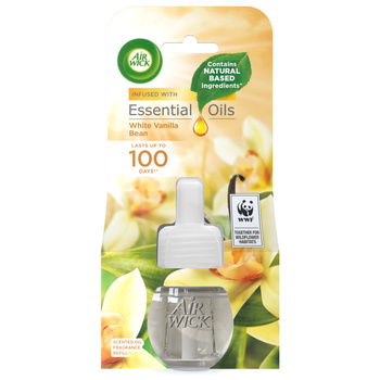 AIR WICK WHITE VANILLA BEAN ODŚWIEŻACZ POWIETRZA ZAPAS 19ML