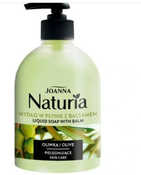 Joanna Naturia Mydło w płynie z Balsamem Oliwka 500 ml pompka