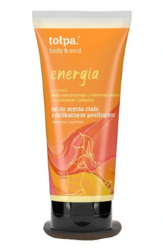 Tołpa Body&Soul Energia Żel do mycia ciała z delikatnym peelingiem 200 ml