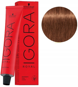 Schwarzkopf Farba Igora Royal 60ml 7-57 ŚREDNI BLOND ZŁOTO MIEDZIANY