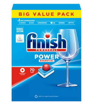 Finish Tabs Powerball All in 1 Essential Fresh Everyday 70 kapsułek do zmywarki