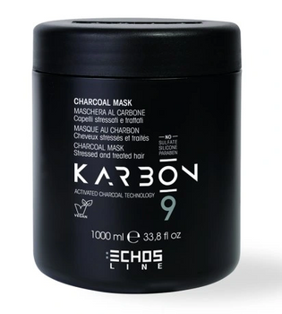 ECHOSLINE KARBON 9 Charcoal Maska 1000 ml