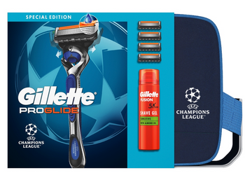 Gillette Zestaw ProGlide Maszynka do golenia dla mężczyzn+5 ostrzy+Żel +Kosmetyczka