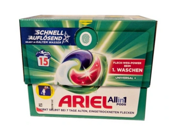 Ariel ALL IN 1 Kapsułki do prania Universal 15 szt