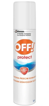 OFF Protect Repelent przeciw Komarom i Kleszczom w aerozolu 100 ml
