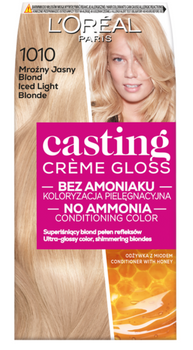 L'Oreal Paris Casting Creme Gloss Farba do włosów 1010 Jasny Lodowy Blond