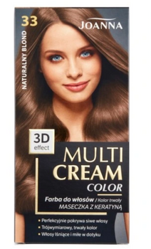Joanna Multi Cream Color Farba do włosów Naturalny Blond 33