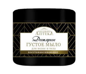 Dziegciowe Mydło gęste do ciała i włosów Regenerujące 500 g