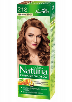 Joanna Naturia Color Farba do włosów  Miedziany blond 218