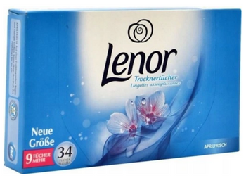 Lenor April Fresh Chusteczki Zapachowe do suszarki 34 szt