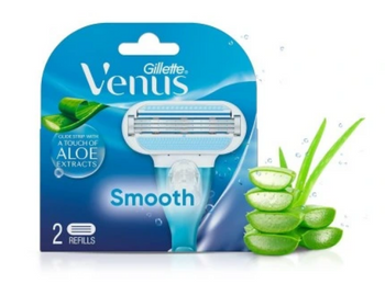 Gillette Venus Smooth Wymienne wkłady Aloe 2 szt