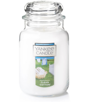 Yankee Clean Cotton Słoik Duży 623g