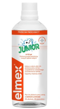Elmex Płyn do płukania jamy ustnej JUNIOR 6-12 lat  400 ml