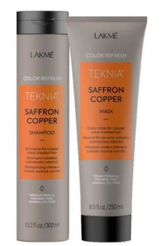 Lakme Teknia Refresh Saffron Copper Kit 300 ml +250 ml