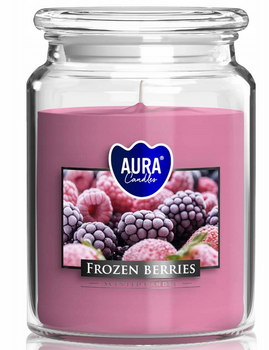 Bispol Świeca Zapachowa w Szkle 500 g  Mrożone Jagody