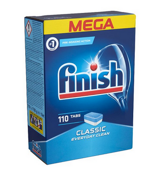 Finish Classic Everyday Clean Mega 110szt Tabletki do zmywarki
