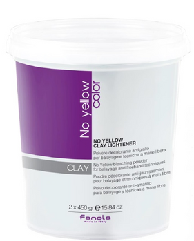 Fanola No Yellow Clay Rozjaśniacz 2x450g
