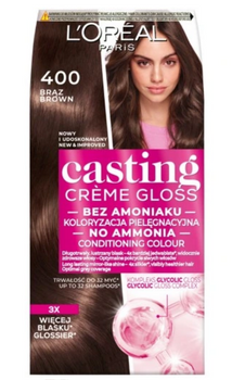 L'Oreal Paris Casting Creme Gloss Farba do włosów  400 Brąz