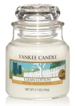 Yankee Candle Small Jar Clean Cotton 104g