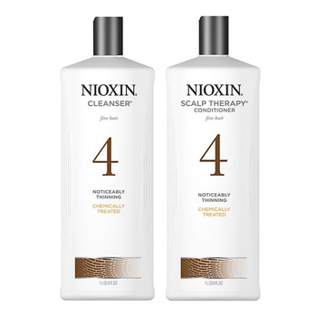 NIOXIN 4 Zestaw Duo 2x1000ml Szampon+Odżywka