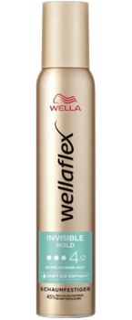 Wellaflex Invisible Hold Extra Strong Pianka do włosów 200 ml