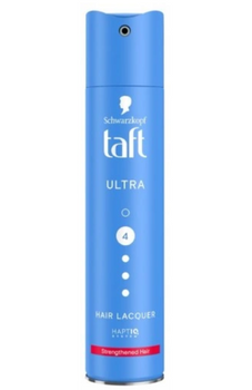 TAFT 4 Hair Ultra  Lakier do włosów niebieski bardzo mocny 250 ml