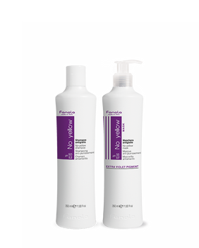 FANOLA  No Yellow Szampon 350ml+Maska 350ml-Zestaw