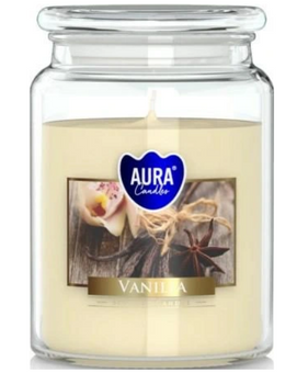 Bispol Świeca Zapachowa w Szkle 500 g Wanilia