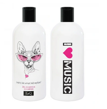 Laq Żel do mycia i szampon do włosów 2w1 300 ml KOTKA