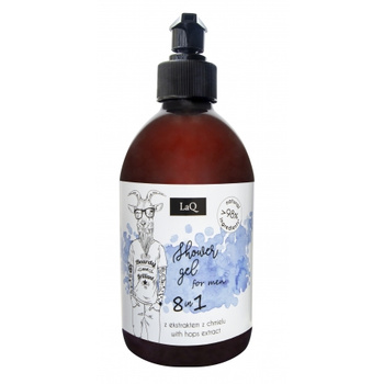 LAQ Żel pod prysznic 8w1 dla Facetów 500ml