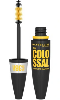 Maybelline Colossal Longwear Mascara 36 H do rzęs Black 10 ml
